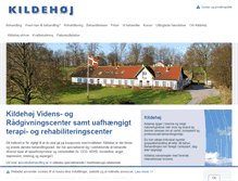 Tablet Screenshot of kildehoj.dk